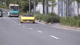 Ferrari 348 kreissieg ④Passing F1 Valvetronic Exhaust System [upl. by Nilrev805]