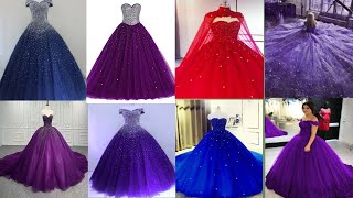 Wedding Ball Gown For Girls  Beautiful Ball gown sparkle wedding dress  Net Ball gown [upl. by Boorer]