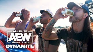 Boats Brews and Brochachos AEW World Champ MJF Adam Cole amp Captain Insano Are On A Boat [upl. by Hooke]