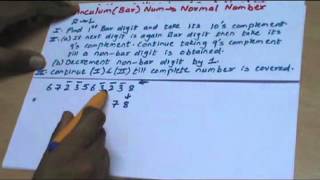 1 Vedic Mathematics Vinculum 1of3 [upl. by Aniraad]