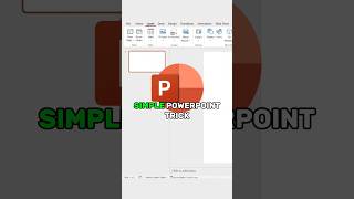 Simple PowerPoint Trick graphicdesign powerpointpresenation tutorial [upl. by Ynnam]