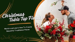 3 DIY TraditionalNatural Christmas Table Top Ideas 2023 [upl. by Euginimod]