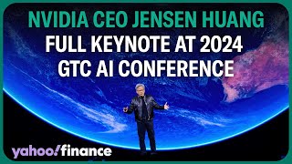 Nvidia CEO Jensen Huang full keynote at GTC 2024 [upl. by Ainig247]