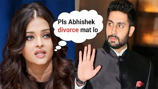 Abhishek Bachchan CONFIRMS his Divorce with Aishwarya Rai  Aishwarya Rai Abhishek Bachchan Divorce [upl. by Analed]