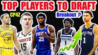 NBA Fantasy Basketball Top Players to Draft 2023 2024 [upl. by Michella900]