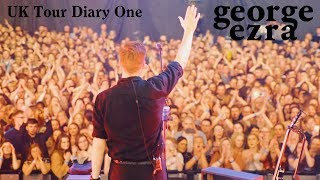 George Ezra  2019 UK Tour Diary One Newcastle Leeds Liverpool [upl. by Damek]