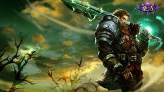 LOL  Skin Garen Tipo Duro  Rugged Garen Skin [upl. by Nahtanha918]