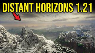 How to Download amp Install the Distant Horizons 121 Mod for Minecraft [upl. by Nosrettap649]