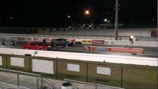 2010 SRT Challenger vs 2010 Camaro SS Drag Race ® [upl. by Oznerol]