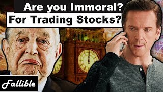 Are You Immoral For Trading Stocks  Billions Trading Lessons [upl. by Ettigirb]