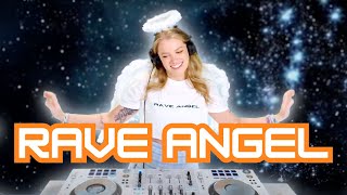 ✧ RAVE ANGEL DJ SET ✧ trance  hard house  techno [upl. by Norrehc]