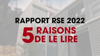 Rapport RSE 2022  RAGNI [upl. by Nylde]