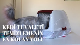 Kedi tuvaleti temizliğinde süper bir yöntem buldum [upl. by Chappelka889]