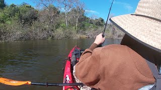 UAC Tournament Puddingstone Lake  First Time Fishing a Tournament in a Kayak [upl. by Yllrebmik]