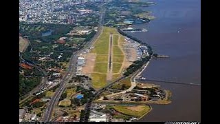 Aterrizando en la ciudad de Buenos Aires CABA  Aeropuerto Jorge Newbery AEP [upl. by Croner]