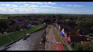 Luftvideo  Videoflug über Greetsiel [upl. by Yeldahc]