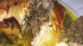 أفخاد الدجاج المحشية  Stuffed Chicken  cuisse de poulet farci [upl. by Gnal938]