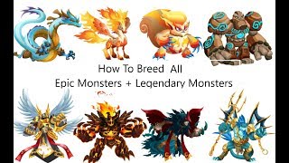 How To Breed Epic  Legendary Monsters in Monster Legends  Monster Legends Breed Legendary [upl. by Tut133]