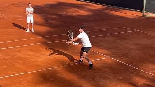 Stan Wawrinka Practice Argentina Open 2024 [upl. by Yenhpad382]