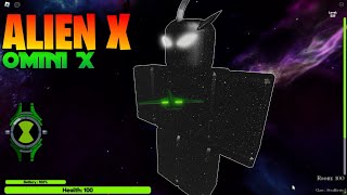 Ben10 omini X roblox the easiest way to do raid and get alien x [upl. by Jurgen]