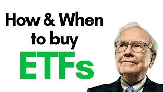 Warren Buffett on how amp when to buy a ETF 2002 [upl. by Millhon794]