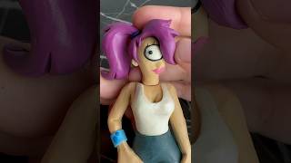 OMG 😎I made a Leela from Futuramafuturama leela plasticinerelax artlidadeli [upl. by Dirk]