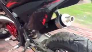 Derbi Senda 50 sport exhaust sound [upl. by Solana]