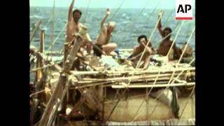 File of Kon Tiki explorer Thor Heyerdahl [upl. by Gav]