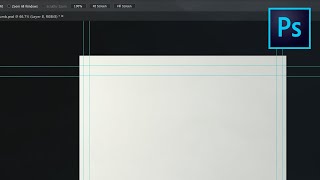 How To Set Margins in Adobe Photoshop  Resource Moon [upl. by Akinnej]