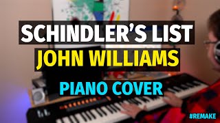 Theme from Schindlers List John Williams  Piano Cover remake [upl. by Lennahc9]