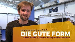 Die Gute Form NRW 2022  Simon Wendel [upl. by Htesil]