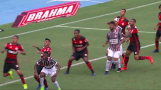 Fluminense 3x3 Flamengo Final  Taça Guanabara Campeonato Carioca 2017  Melhores Momentos [upl. by Martyn]