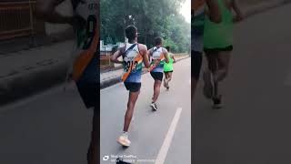 Half marathon running trial ❤️🇮🇳 [upl. by Judas]