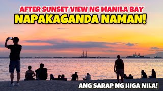 ANG NAPAKAGANDANG AFTER SUNSET VIEW NG MANILA BAY [upl. by Nivla]