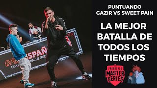 GAZIR SIGUE PUNTERO 🔝 SWEET PAIN VS GAZIR Votación 🇪🇸 FMS ESPAÑA J8 2122 T5 [upl. by Ahseik]