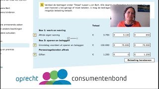 Fiscaal partner belastingaangifte  How to Consumentenbond [upl. by Euqina733]