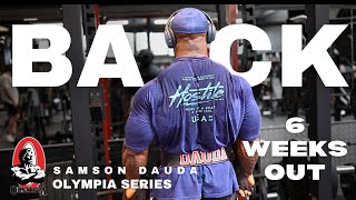 Mr Olympia 2024 series  Back workout 6 weeks out  Samson Dauda [upl. by Raine377]