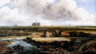 Jacob van Ruisdael vantage points of his views of bleaching grounds near Haarlem  St Bavo 3 [upl. by Imehon]