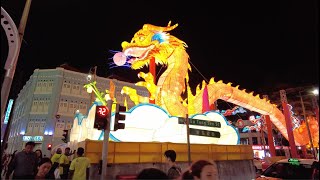 Singapore Chinatown CNY Lightup and Opening Ceremony 19 Jan 2024 [upl. by Tyrus]