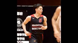 バスケ 東山 世代No1の衝撃ダブルクラッチ😱🔥 瀬川琉久3年PG184cmNo5U18日本代表U18日清食品トップリーグ2024 shorts [upl. by Sonnie521]