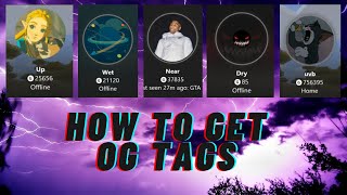 How To Get OG Gamertags [upl. by Atlante]