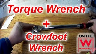 Tip How to Correctly Use a Torque Wrench with a Crowfoot Wrench [upl. by Ulysses189]