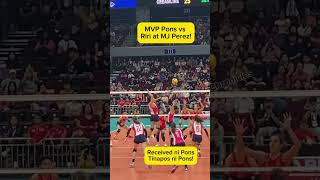 MVP Pons vs Riri at MJang dalawang tower ng Cignal creamline bernadethpons pvl volleyball fyp [upl. by Tom]