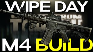 Wipe day M4 build for new players  Escape from Tarkov [upl. by Ahsinek959]