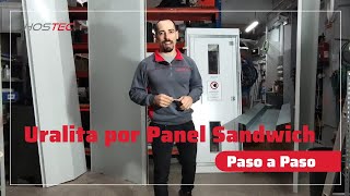 Como cambiar URALITA por panel SANDWICH  Paso a Paso  Retirada de Amianto  Hostec Cubiertas [upl. by Keir]