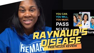 Winning Wednesday Raynauds Disease l FREE NCLEX Review with Prof Regina MSN RN [upl. by Carhart]