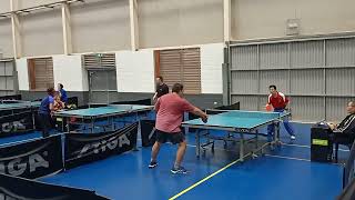 2024 NSW veterans div 1 Jim Peng vs Sourav Majumdar set 2 [upl. by Ingar]