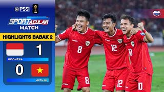 HIGHLIGHT BABAK 2 INDONESIA VS VIETNAM WORLDCUP QUALIFIERS 2026 [upl. by Idaf]