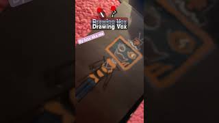 Drawing Vox new drawing series what should I do next hazbinhotel helluvaboss vox [upl. by Parsons]