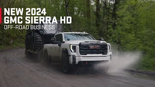 2024 GMC Sierra HD AT4X AEV Edition  975 LbFt Duramax Diesel OffOn Road POV Binaural Audio [upl. by Uhej394]